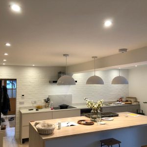 Full Circuit Electrical - Domestic Kitchen Hanging Light Fixture Installation